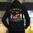 It's A Good-Day To Teach Tiny Humans Pre-K Cat Teacher Lover Men's Hoodie Back Print, funny gift