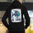 Be Kind Rainbow Fish Teacher Life Back To School Teaching Men Women Men's Hoodie Back Print, funny gift