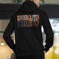 Kinder Crew Kindergarten Teacher First 1st Day Of School Men's Hoodie Back Print, funny gift Kinder Crew Kindergarten Teacher First 1st Day Of School Men's Hoodie Back Print, funny gift