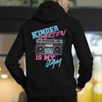 Kindergarten Is My Jam Vintage 80s Boombox Teacher Student Men's Hoodie Back Print, funny gift Kindergarten Is My Jam Vintage 80s Boombox Teacher Student Men's Hoodie Back Print, funny gift