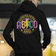 Kindergarten Rocks ABCD Back To School Rock Teacher Men's Hoodie Back Print, funny gift Kindergarten Rocks ABCD Back To School Rock Teacher Men's Hoodie Back Print, funny gift