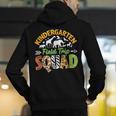 Kindergarten Zoo Field Trip Squad Matching Teacher Students Men's Hoodie Back Print, funny gift Kindergarten Zoo Field Trip Squad Matching Teacher Students Men's Hoodie Back Print, funny gift