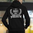 La Profe Mas Chingona Spanish Female Teacher Men's Hoodie Back Print, funny gift