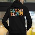 Last Day Of School Back To School Dream-Team Teacher Kids Men's Hoodie Back Print, funny gift