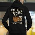 Latina Teacher Bilingual Educator Spanish Heritage Empower Men's Hoodie Back Print, funny gift Latina Teacher Bilingual Educator Spanish Heritage Empower Men's Hoodie Back Print, funny gift