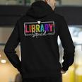 Library Squad Team Librarian Teacher Book Lover Men's Hoodie Back Print, funny gift Library Squad Team Librarian Teacher Book Lover Men's Hoodie Back Print, funny gift