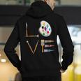 Love Art For Artist Art Teacher Men's Hoodie Back Print, funny gift Love Art For Artist Art Teacher Men's Hoodie Back Print, funny gift