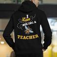 I Love Bee-Ing A Teacher Honey Bee Job Profession Men's Hoodie Back Print, funny gift I Love Bee-Ing A Teacher Honey Bee Job Profession Men's Hoodie Back Print, funny gift