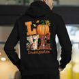Love Kindergarten Teacher Turkey Thanksgiving Autumn Fall Men's Hoodie Back Print, funny gift Love Kindergarten Teacher Turkey Thanksgiving Autumn Fall Men's Hoodie Back Print, funny gift