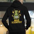 Mad Scientist Kids Youth Adult Science Teacher Chemistry Men's Hoodie Back Print, Science Teacher Hoodies, funny gift