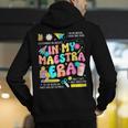 In My Maestra Era Spanish Bilingual Teacher Back To School Men's Hoodie Back Print, funny gift