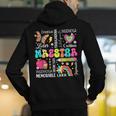Maestra Spanish Teacher Back To School Maestra De Espanol Men's Hoodie Back Print, funny gift Maestra Spanish Teacher Back To School Maestra De Espanol Men's Hoodie Back Print, funny gift
