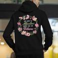 Maslow Before Blooms SPED Teacher School Psychologist Retro Men Women Men's Hoodie Back Print, funny gift