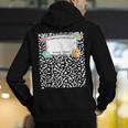 Matching Group Halloween Teacher Composition Book Notebook Men's Hoodie Back Print, funny gift Matching Group Halloween Teacher Composition Book Notebook Men's Hoodie Back Print, funny gift