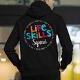 Matching Life Skills Squad Teacher Special Ed SPED Team Crew Men's Hoodie Back Print, funny gift Matching Life Skills Squad Teacher Special Ed SPED Team Crew Men's Hoodie Back Print, funny gift