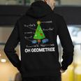 Math Geometry Christmas Tree Geometree Teacher Men's Hoodie Back Print, funny gift Math Geometry Christmas Tree Geometree Teacher Men's Hoodie Back Print, funny gift