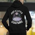 Microbiology Lab Love Culture Biology Teacher Lab Tech Men's Hoodie Back Print, funny gift