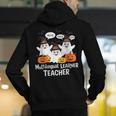 Multilingual Learner Teacher Spooky Halloween ESL Teacher Men's Hoodie Back Print, Esl Teacher Hoodies, funny gift Multilingual Learner Teacher Spooky Halloween ESL Teacher Men's Hoodie Back Print, Esl Teacher Hoodies, funny gift