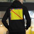 Multiplication Table Chart Math Shirt Teacher Student Outfit For Men Women Girls Kids Men's Hoodie Back Print, funny gift