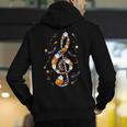 Music Note Symbol Halloween For Music Teacher Musicians Men's Hoodie Back Print, funny gift Music Note Symbol Halloween For Music Teacher Musicians Men's Hoodie Back Print, funny gift