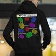 Nerdy Forms Nanotubes Chemistry Teacher Geek Men's Hoodie Back Print, funny gift