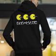 Nerdy Pac-Math Nom Retro Game Precalculus Math Teacher Men's Hoodie Back Print, funny gift Nerdy Pac-Math Nom Retro Game Precalculus Math Teacher Men's Hoodie Back Print, funny gift