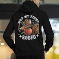 Not My First Rodeo Back To School Teacher Men's Hoodie Back Print, funny gift