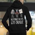 Nothing Beats 6th Grade Back To School Kids Teachers Men's Hoodie Back Print, funny gift Nothing Beats 6th Grade Back To School Kids Teachers Men's Hoodie Back Print, funny gift
