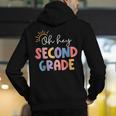 Oh Hey Second Grade First Day Of Teacher Girls Boys Kids Men's Hoodie Back Print, First Grade Teacher Hoodies, funny gift