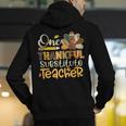 One Thankful Substitute Teacher Turkey Leopard Thanksgiving For Men Women Men's Hoodie Back Print, funny gift One Thankful Substitute Teacher Turkey Leopard Thanksgiving For Men Women Men's Hoodie Back Print, funny gift