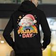 Pajama Day School Spirit Week Sleepy Cloud Teacher Student Men's Hoodie Back Print, funny gift