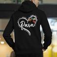 Para Heart Paraprofessional Teacher Paraeducator Men's Hoodie Back Print, funny gift Para Heart Paraprofessional Teacher Paraeducator Men's Hoodie Back Print, funny gift