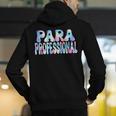 Paraprofessional Groovy Back To School Cute Teachers Women Men's Hoodie Back Print, funny gift Paraprofessional Groovy Back To School Cute Teachers Women Men's Hoodie Back Print, funny gift