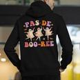 Pas De BOO-Rée Ballet Ghost Dancer Dance Teacher Halloween Men's Hoodie Back Print, funny gift Pas De BOO-Rée Ballet Ghost Dancer Dance Teacher Halloween Men's Hoodie Back Print, funny gift