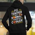 PE Coach PE Teacher Like Normal Teacher But Cooler Men's Hoodie Back Print, Pe Teacher Hoodies, funny gift PE Coach PE Teacher Like Normal Teacher But Cooler Men's Hoodie Back Print, Pe Teacher Hoodies, funny gift