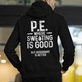 PE Physical Education Teacher Sweating Men Women Men's Hoodie Back Print, Pe Teacher Hoodies, funny gift PE Physical Education Teacher Sweating Men Women Men's Hoodie Back Print, Pe Teacher Hoodies, funny gift