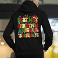 PE Teacher Christmas Holiday Men's Hoodie Back Print, Pe Teacher Hoodies, funny gift