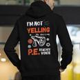 PE Teacher Voice PE Teacher School Fitness Class Men's Hoodie Back Print, Pe Teacher Hoodies, funny gift PE Teacher Voice PE Teacher School Fitness Class Men's Hoodie Back Print, Pe Teacher Hoodies, funny gift
