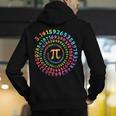 Pi Day Math Teacher Tie Dye Spiral Pi 314 Pi Day Men's Hoodie Back Print, funny gift Pi Day Math Teacher Tie Dye Spiral Pi 314 Pi Day Men's Hoodie Back Print, funny gift