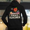 Pirate Teacher Men Women Kids Men's Hoodie Back Print, funny gift Pirate Teacher Men Women Kids Men's Hoodie Back Print, funny gift