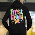 Preppy First Grade Back To School 1st Grade Teacher Girl Kid Men's Hoodie Back Print, First Grade Teacher Hoodies, funny gift Preppy First Grade Back To School 1st Grade Teacher Girl Kid Men's Hoodie Back Print, First Grade Teacher Hoodies, funny gift