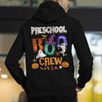 Preschool Boo Crew Teacher Student Halloween Costume Men Women Kids Men's Hoodie Back Print, funny gift