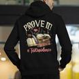 Prove It Reading Teacher Text Evidence Book Lover Student Men's Hoodie Back Print, funny gift Prove It Reading Teacher Text Evidence Book Lover Student Men's Hoodie Back Print, funny gift