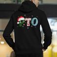 PTO Santa Hat Reindeer Parent Teacher Organization Christmas Men's Hoodie Back Print, funny gift PTO Santa Hat Reindeer Parent Teacher Organization Christmas Men's Hoodie Back Print, funny gift