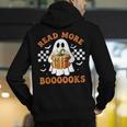 Read More Books Halloween Retro Pumpkin Reading Fall Teacher Men's Hoodie Back Print, funny gift Read More Books Halloween Retro Pumpkin Reading Fall Teacher Men's Hoodie Back Print, funny gift
