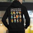 Reading Teacher How To Become a Better Reader Book Lover Fun Men's Hoodie Back Print, funny gift Reading Teacher How To Become a Better Reader Book Lover Fun Men's Hoodie Back Print, funny gift