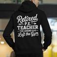 Retired PE Teacher Legend Left The Gym Physical Education Men's Hoodie Back Print, Pe Teacher Hoodies, funny gift Retired PE Teacher Legend Left The Gym Physical Education Men's Hoodie Back Print, Pe Teacher Hoodies, funny gift