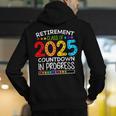 Retirement Class Of 2025 Teacher Countdown Loading Teacher Men's Hoodie Back Print, funny gift Retirement Class Of 2025 Teacher Countdown Loading Teacher Men's Hoodie Back Print, funny gift