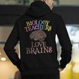 Retro BIOLOGY TEACHERS LOVE BRAINS This Is My Scary STEM Men's Hoodie Back Print, funny gift Retro BIOLOGY TEACHERS LOVE BRAINS This Is My Scary STEM Men's Hoodie Back Print, funny gift
