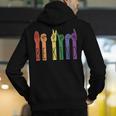 Retro Be Kind ASL Deaf Teacher Sign Language Gay Pride Men's Hoodie Back Print, funny gift Retro Be Kind ASL Deaf Teacher Sign Language Gay Pride Men's Hoodie Back Print, funny gift